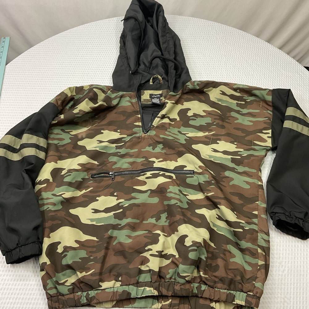 Justify Camouflage Jacket with Hood